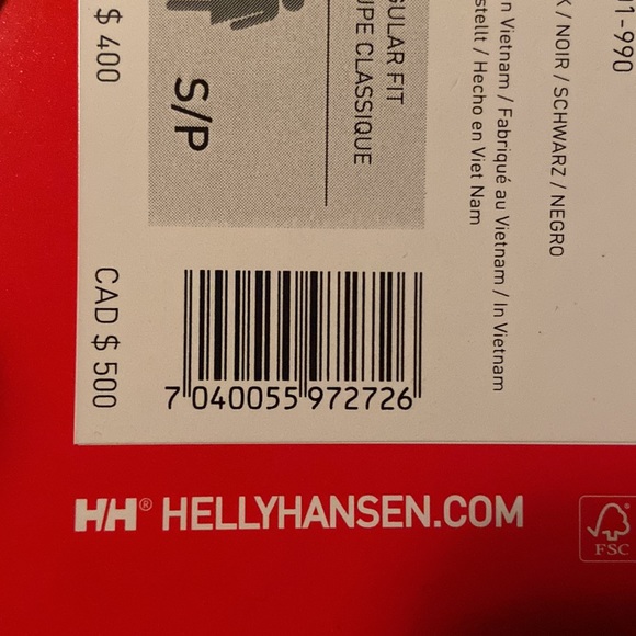 Brand new with tags Helly Hansen “W Tundra Down Coat” in Black. - Picture 8 of 8